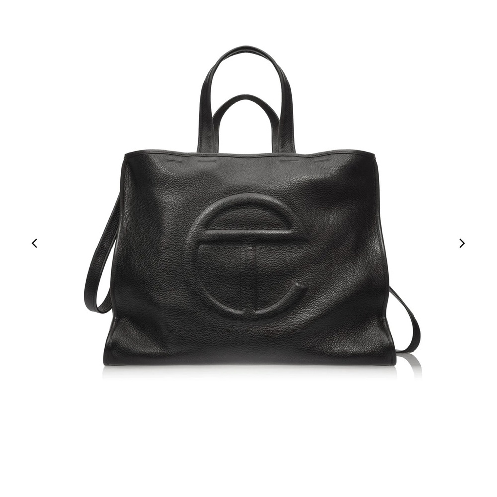 Large Wilson x Telfar Leather Carry Bag